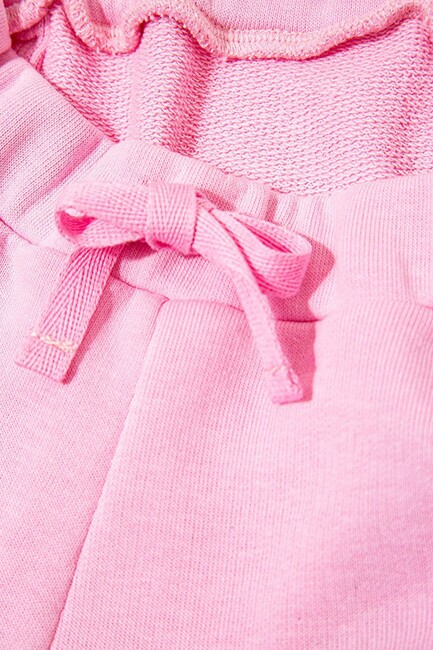 Kız Çocuk Mavi Club Baskılı Şort 7410008-70973 Pembe - Thumbnail