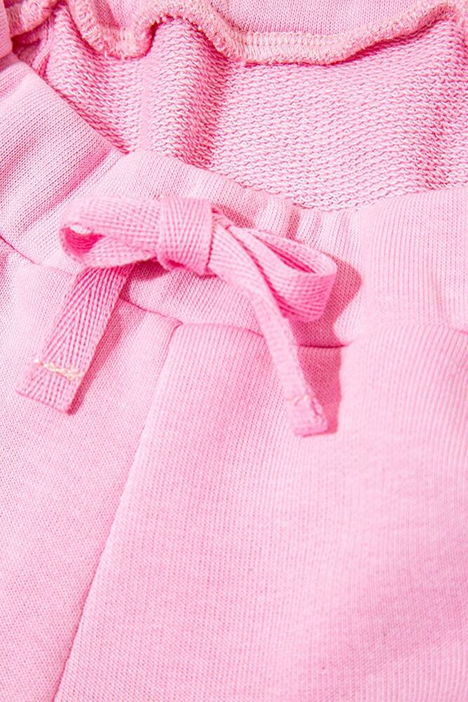 Kız Çocuk Mavi Club Baskılı Şort 7410008-70973 Pembe 