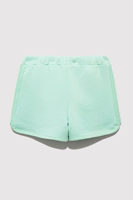 Kız Çocuk Mavi Club Baskılı Şort 7410008-71447 Yeşil - Thumbnail