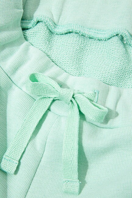 Kız Çocuk Mavi Club Baskılı Şort 7410008-71447 Yeşil - Thumbnail