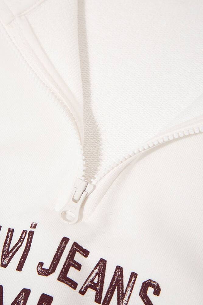 Kız Çocuk Mavi Jeans Baskılı Sweat 7S10130-70057 Siyah 