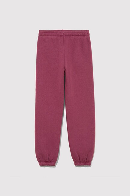 Kız Çocuk Mavi Logo Baskılı Eşofman Alt 7010000-70651 Mor (3)