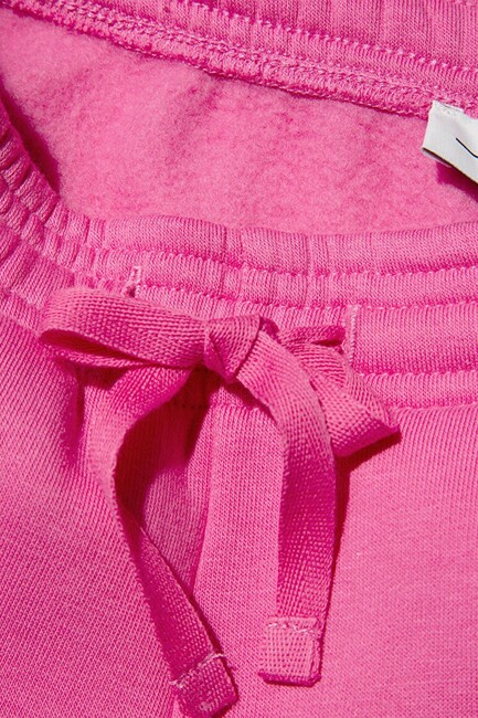 Kız Çocuk Mavi Logo Baskılı Eşofman Altı 7010000-70982 Pembe (3)