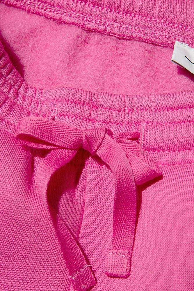 Kız Çocuk Mavi Logo Baskılı Eşofman Altı 7010000-70982 Pembe 