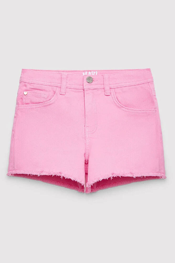 Kız Çocuk Melora Denim Şort 7410655-86707 Pembe 