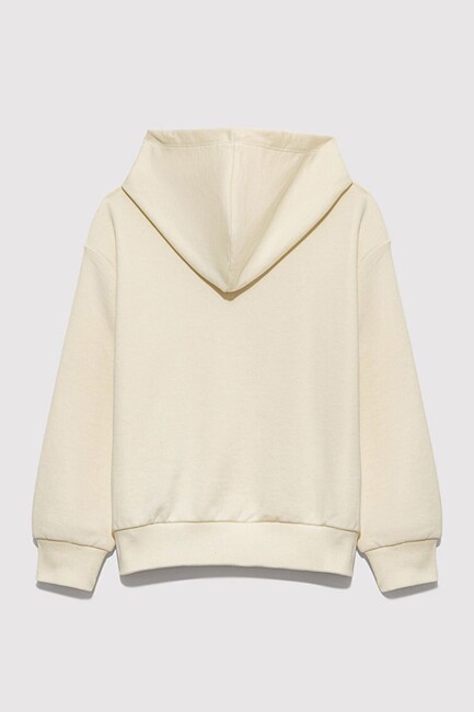 Kız Çocuk Mickey Baskılı Sweat 7S10141-70072 Bej - Thumbnail