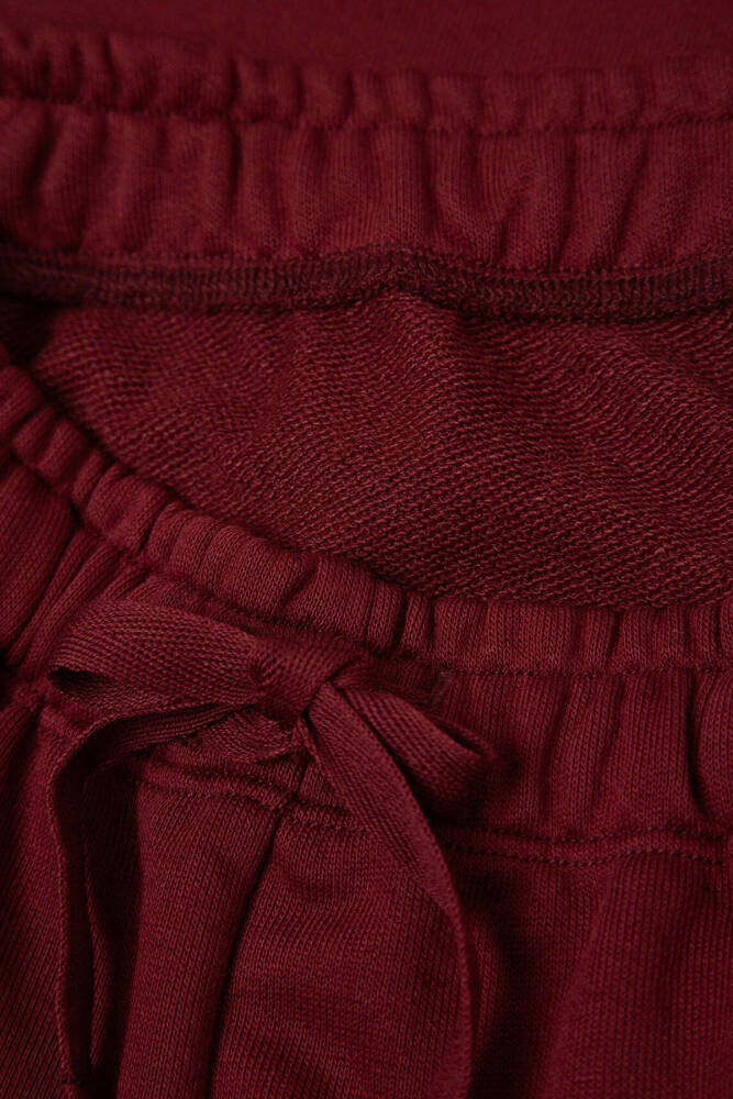 Kız Çocuk MJ Baskılı Eşofman Altı 7010059-70393 Bordo - 5