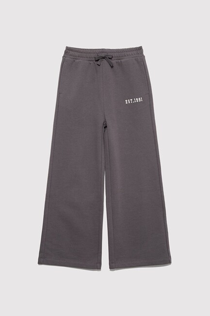 Kız Çocuk Örme Pantolon 7010034-90778 Gri (1)