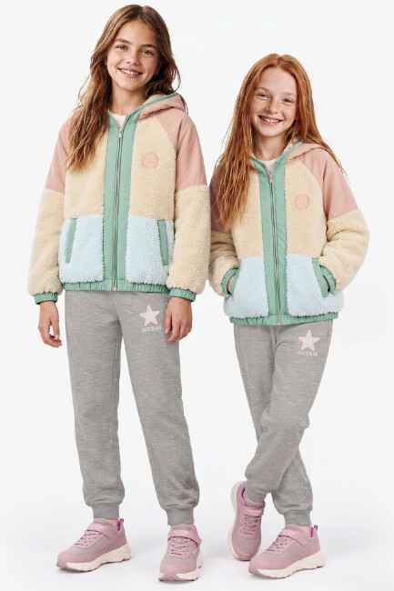 Kız Çocuk Outdoor Fleece Ceket SK2620142-0273 Pembe