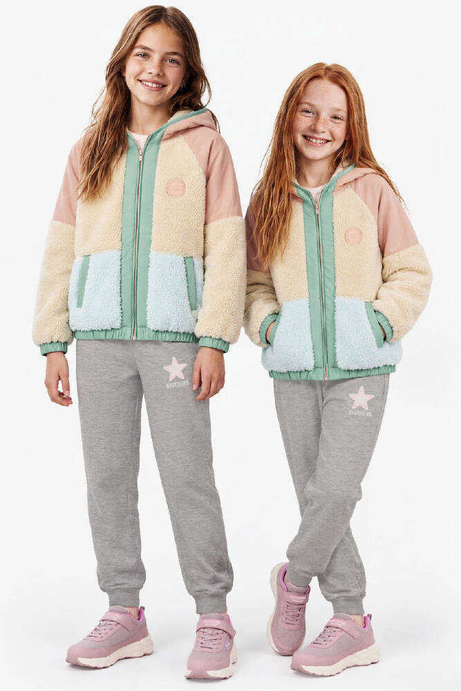 Kız Çocuk Outdoor Fleece Ceket SK2620142-0273 Pembe - 1