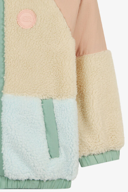 Kız Çocuk Outdoor Fleece Ceket SK2620142-0273 Pembe - 4
