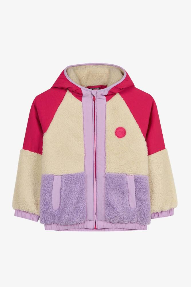 Kız Çocuk Outdoor Fleece Ceket SK2620142-3586 Pembe - 2