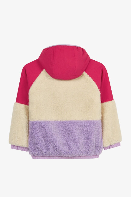 Kız Çocuk Outdoor Fleece Ceket SK2620142-3586 Pembe (2)