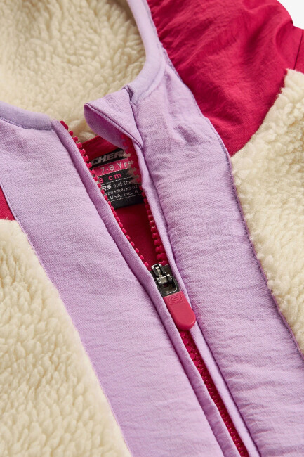 Kız Çocuk Outdoor Fleece Ceket SK2620142-3586 Pembe - 6