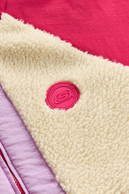 Kız Çocuk Outdoor Fleece Ceket SK2620142-3586 Pembe - 7
