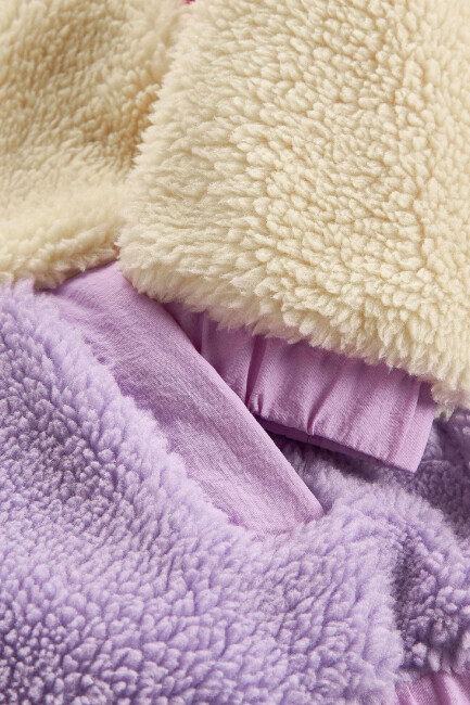 Kız Çocuk Outdoor Fleece Ceket SK2620142-3586 Pembe - 8