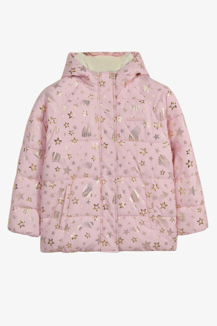 Kız Çocuk Puffer Halley Ceket SK2620131-0098 Pembe (1)