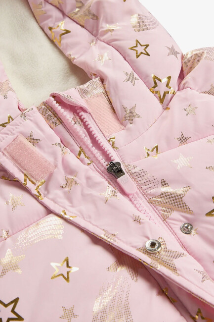 Kız Çocuk Puffer Halley Ceket SK2620131-0098 Pembe  - 6