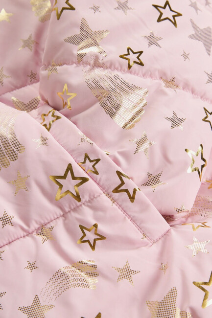 Kız Çocuk Puffer Halley Ceket SK2620131-0098 Pembe  - 8