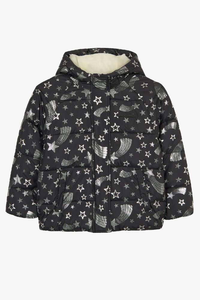 Kız Çocuk Puffer Halley Ceket SK2620131-3817 Siyah  - 2