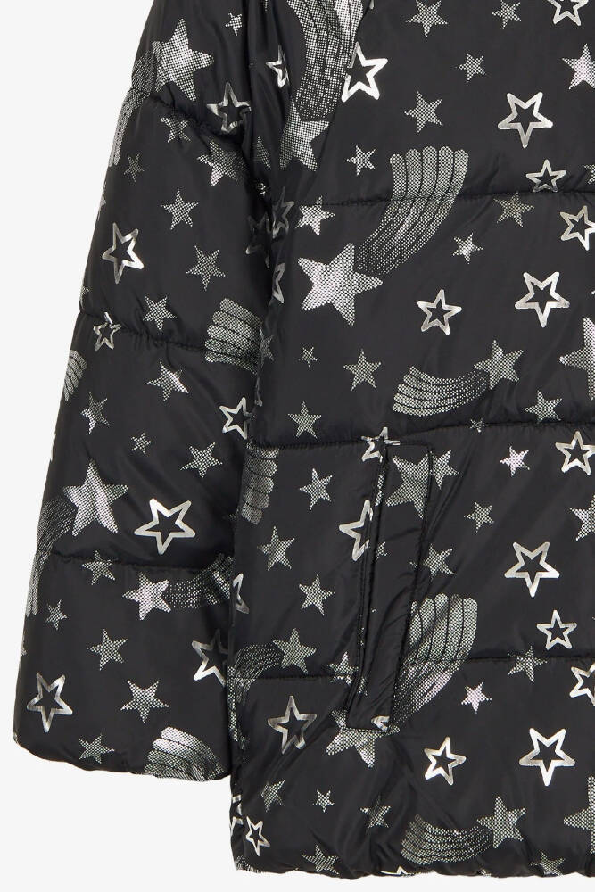 Kız Çocuk Puffer Halley Ceket SK2620131-3817 Siyah  - 5