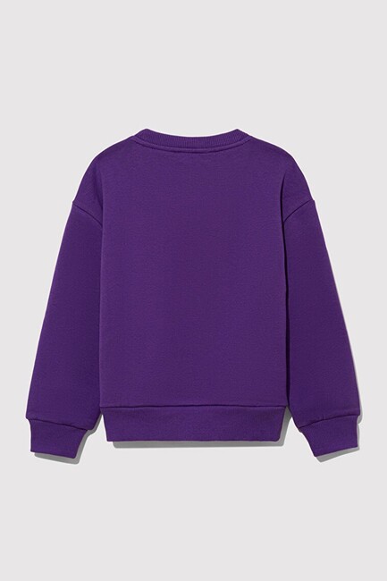 Kız Çocuk Tweety Baskılı Sweat 7S10073-70633 Mor (3)
