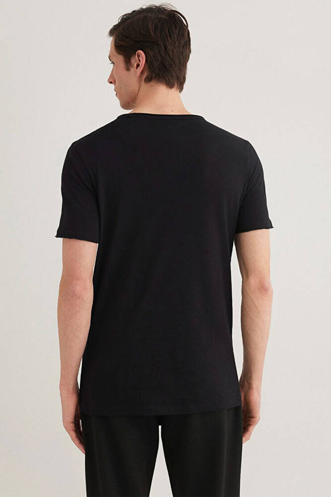 Erkek Basic Tişört 062772-26341 Siyah 