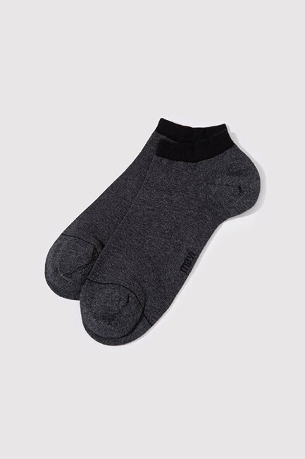 Erkek İkili Patik Çorap 090273-15903 Siyah (3)