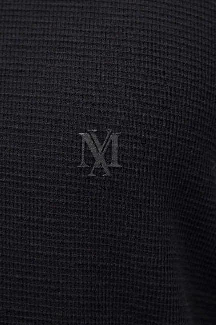 Erkek Uzun Kol Penye 065755-900 Siyah - Thumbnail