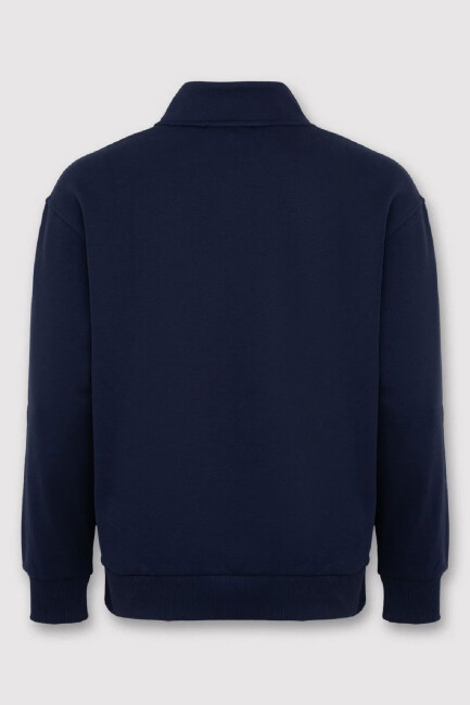 Mavi Erkek Yarım Fermuarlı Sweat 0S20113-86415 Lacivert - 7