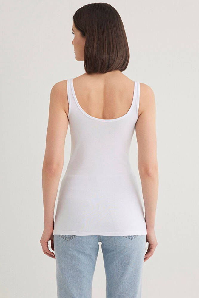 Kadın Askılı Basic Atlet 164156-620 Beyaz 