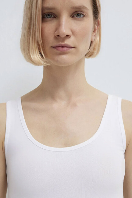 Kadın Askılı Basic Atlet 164156-620 Beyaz (1)