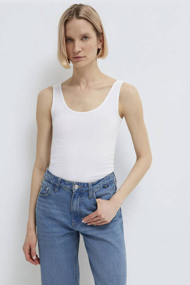 Kadın Askılı Basic Atlet 164156-620 Beyaz 