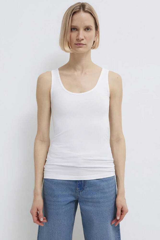 Kadın Askılı Basic Atlet 164156-620 Beyaz 