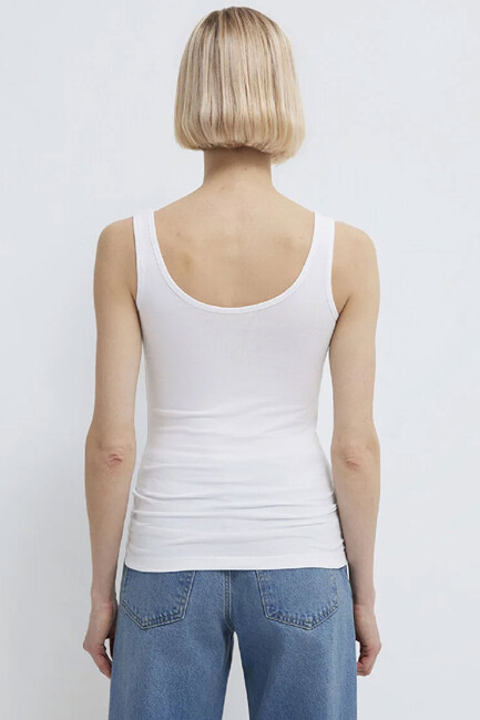 Kadın Askılı Basic Atlet 164156-620 Beyaz - Thumbnail