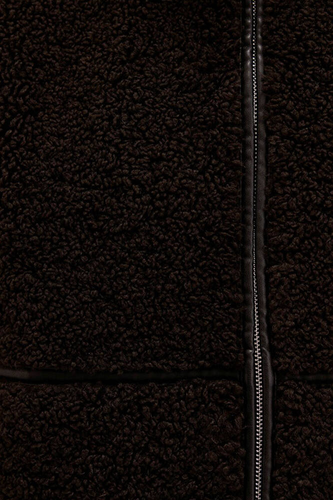 Kadın Dik Yaka Ceket 1110719-70219 Siyah 