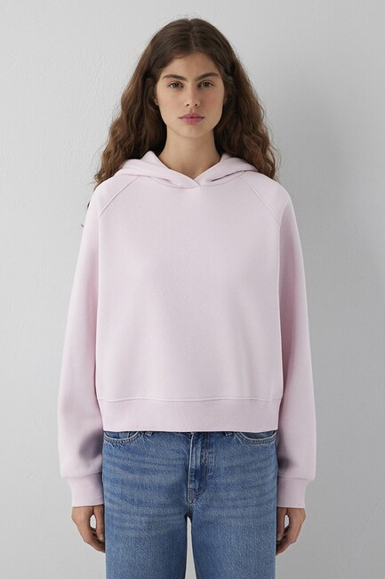 Mavi Kadın Kapüşonlu Basic Sweat 1S10577-71006 Pembe (3)