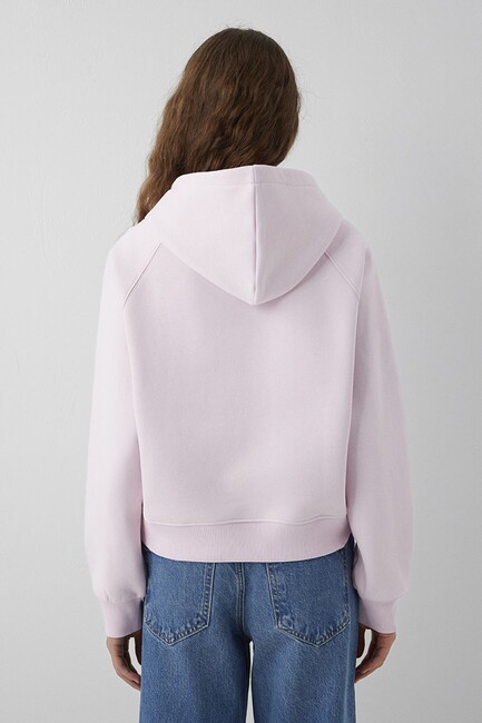 Mavi Kadın Kapüşonlu Basic Sweat 1S10577-71006 Pembe - Thumbnail