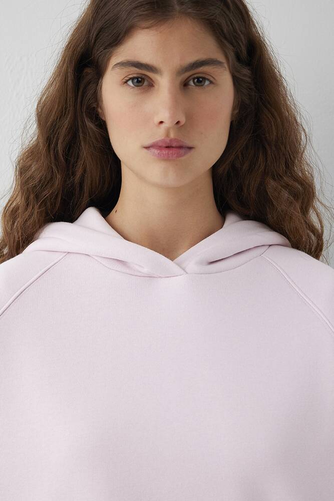 Mavi Kadın Kapüşonlu Basic Sweat 1S10577-71006 Pembe 