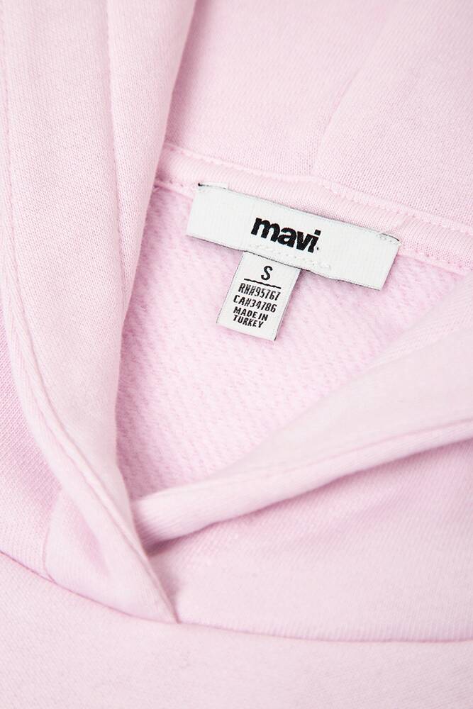 Mavi Kadın Kapüşonlu Basic Sweat 1S10577-71006 Pembe 