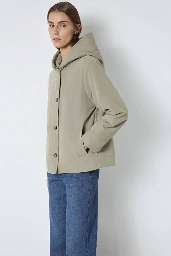 Kadın Kapüşonlu Ceket 1110814-71818 Haki 