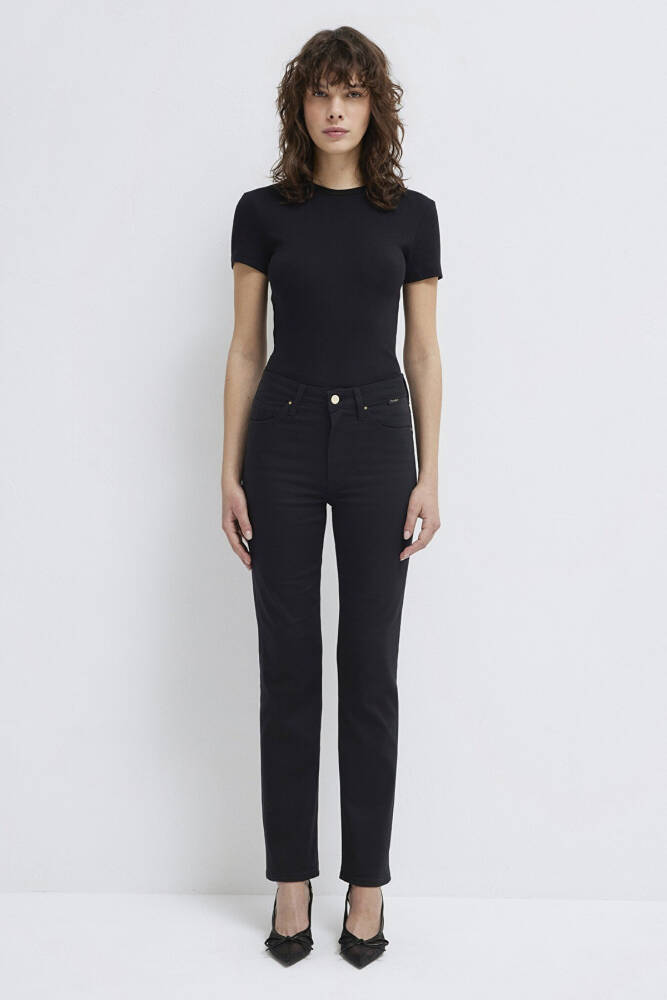 Mavi Kadın Kendra Black Gold Nıghts Pant Jean 1074622002 Siyah - 3