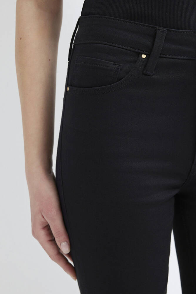 Mavi Kadın Kendra Black Gold Nıghts Pant Jean 1074622002 Siyah - 7