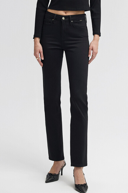 Mavi Kadın Kendra Black Gold Nıghts Pant Jean 1074622002 Siyah (3)