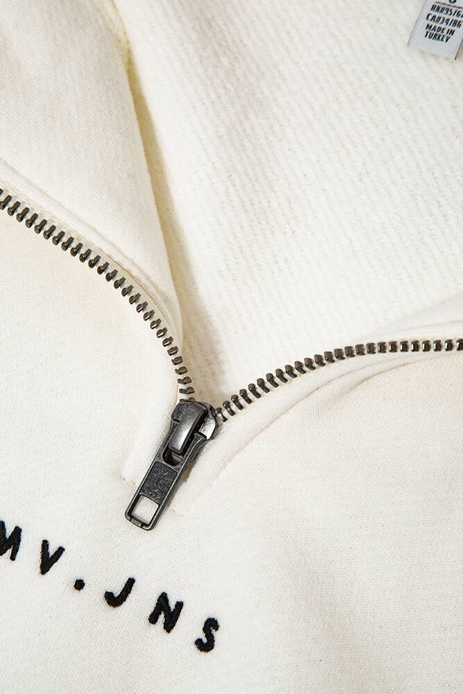 Mavi Kadın Logo Baskılı Sweat 1S10533-89145 Ekru 