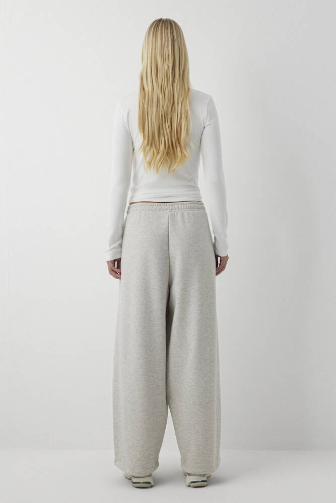Mavi Kadın Modelli Örme Pantolon 1022756-88467 Gri - 5