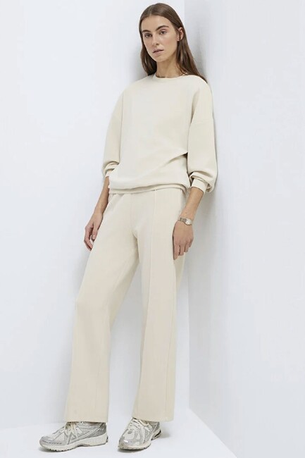 Mavi Kadın Örme Pantolon 1010634-70065 Ekru (3)