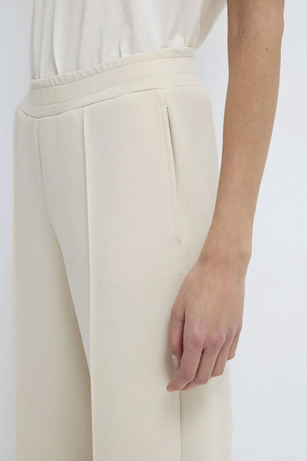 Mavi Kadın Örme Pantolon 1010634-70065 Ekru - Thumbnail