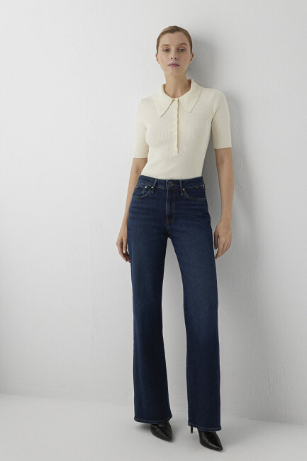 Mavi Kadın Victoria Gold Premium Jean Pantolon 101072-A3817 Lacivert