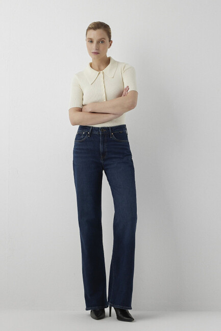 Mavi Kadın Victoria Gold Premium Jean Pantolon 101072-A3817 Lacivert (1)